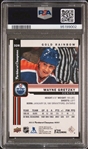  2022-23 Upper Deck Parkhurst Champions Wayne Gretzky #326 Gold Rainbow Edmonton Oilers PSA GEM MINT 10